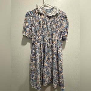 Stockplace dress multiple colors; collar and button down. Medium